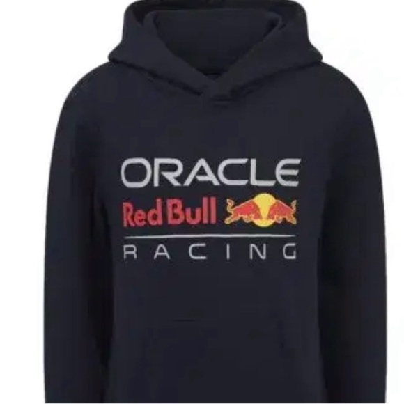 Oracle Red Bull Racing Kids Hoodie - Dark Blue NWT Size Youth Large - Picture 1 of 12